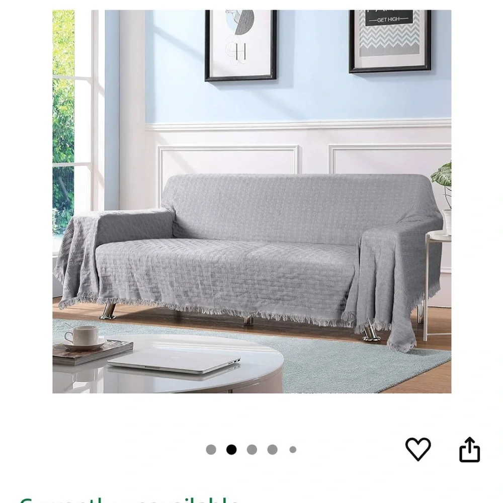 NWT-Gray Textured Cover